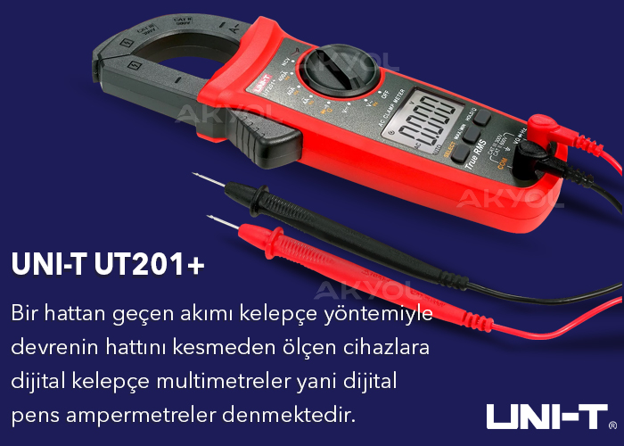 UT201+ dijital pens ampermetre