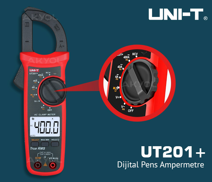 UT201+ elektriksel ölçüm cihazı