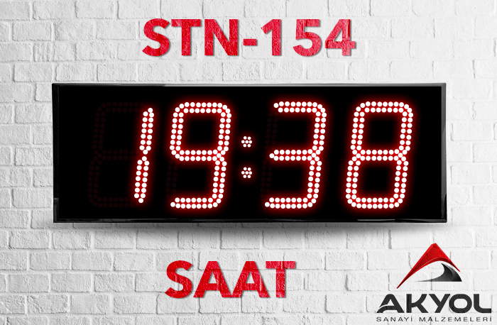 STN-154 led ekranlı termometre