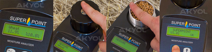 superpoint tahıl nem ölçer