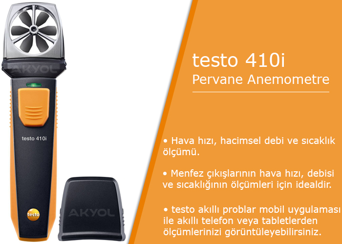 testo 410i anemometre