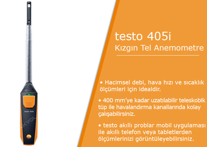 testo 405i kızgın tel termometre