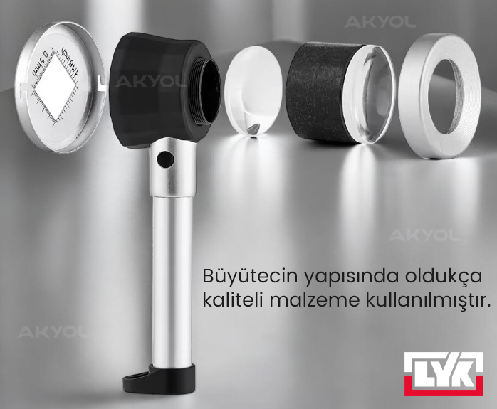 10x3l tekstilci büyüteç