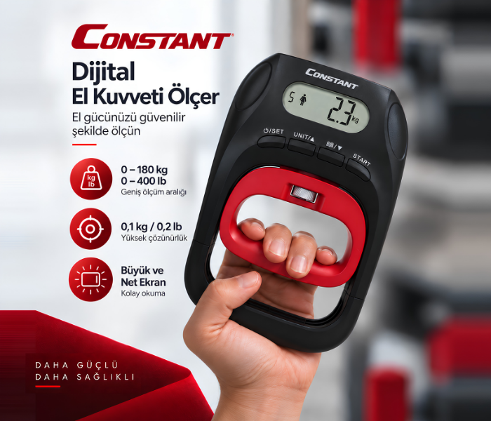 constant dijital el kuvveti ölçer
