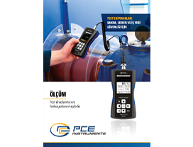 PCE Instruments Ölçüm Cihazları Kataloğu