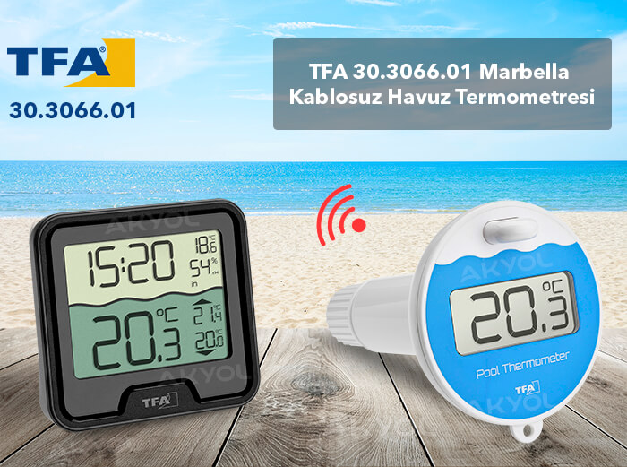TFA 30.3066.01 havuz termometresi