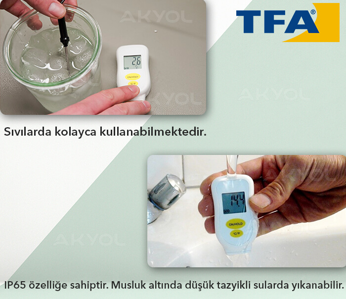 tfa 31.1034 k tipi sıcaklık ölçer