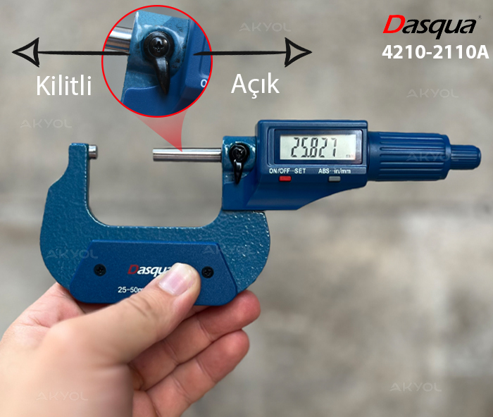 dasqua 4110-2110 dijital mikrometre
