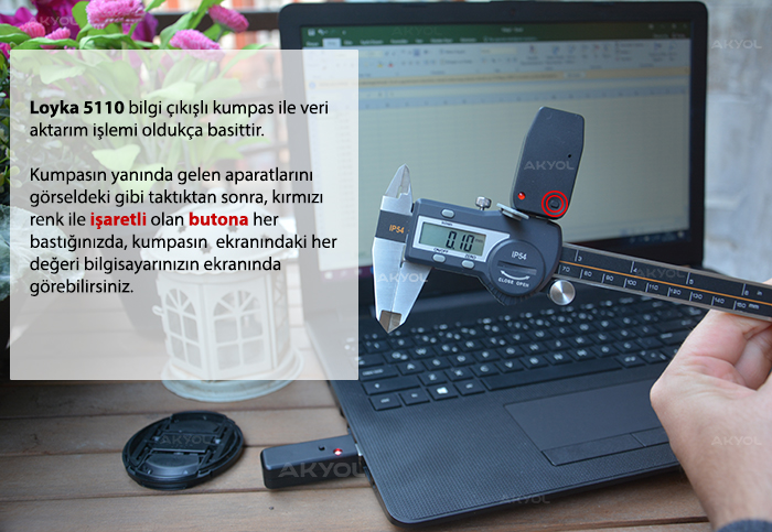 Loyka b5110-150 dijital kumpas