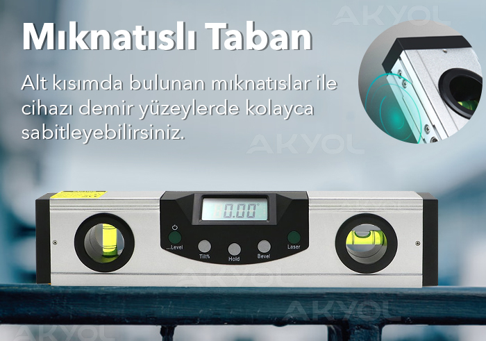 dasqua 5416L-250 eğim ölçer