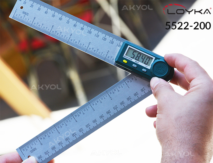 loyka 5522-200 20 cmlik açı ölçer