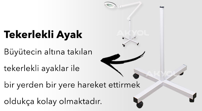 6017 büyüteç ayağı