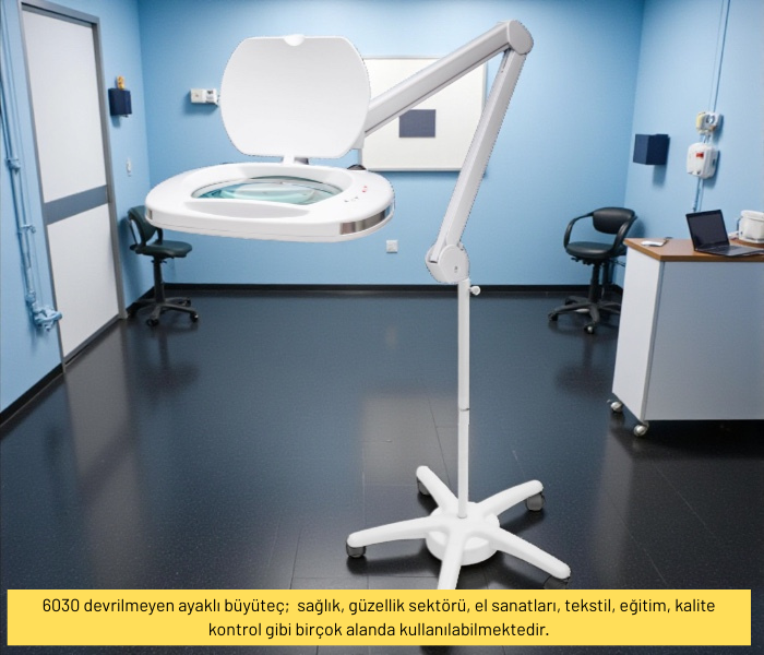 6030-8 ledli büyüteç