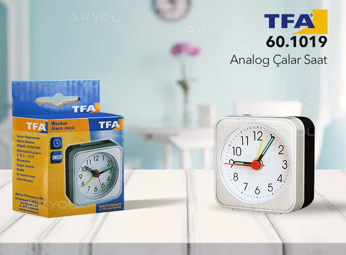 tfa 60.1019 küçük çalar saat