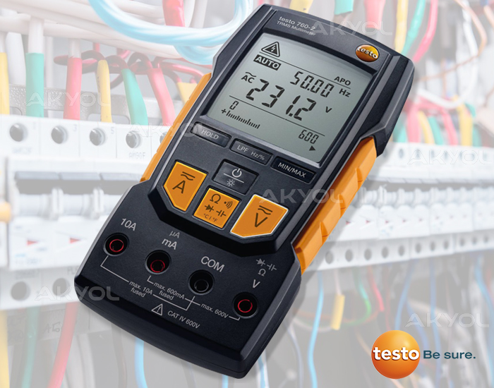 testo 760-2 direnç ölçer