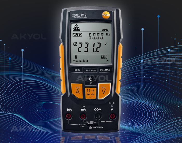 testo 760-2 dijital multimetre cihazı