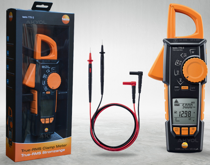 Testo 770-3 Pens Ampermetre