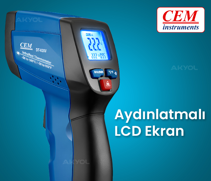 DT-820V infrared sıcaklık ölçer