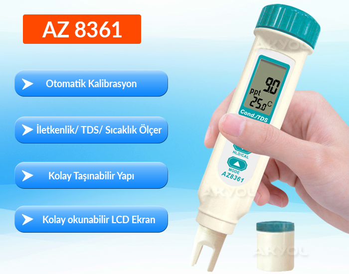 az 8361 ph metre cihazı