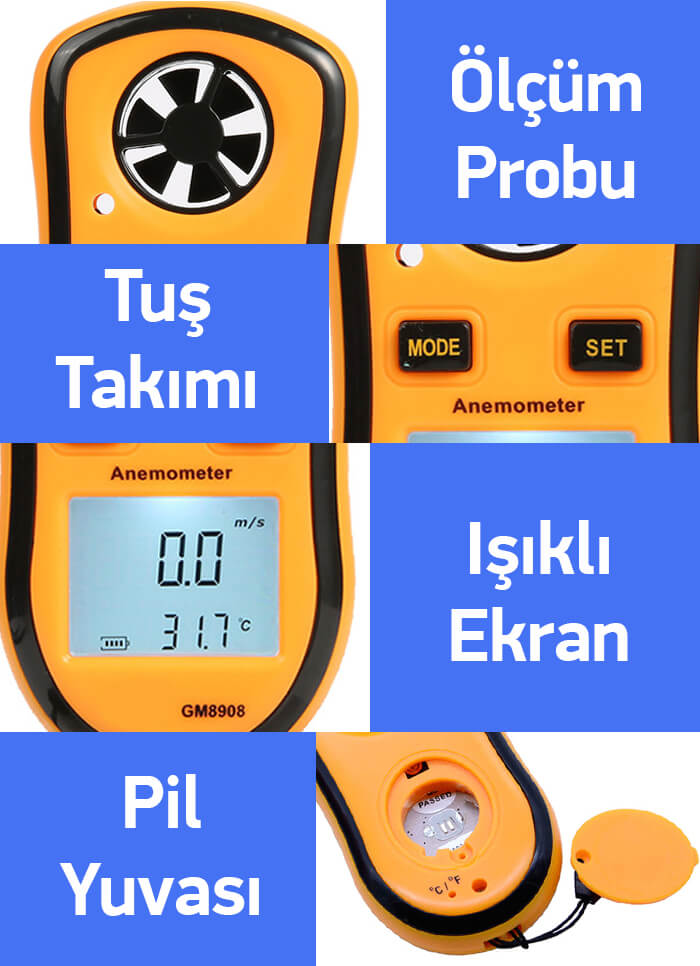 lyk bgm8908 anemometre cihazı