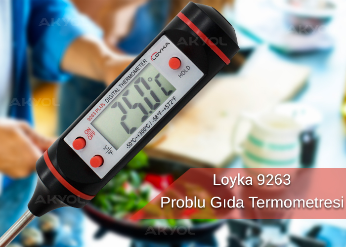loyka 9263 prob gıda termometresi