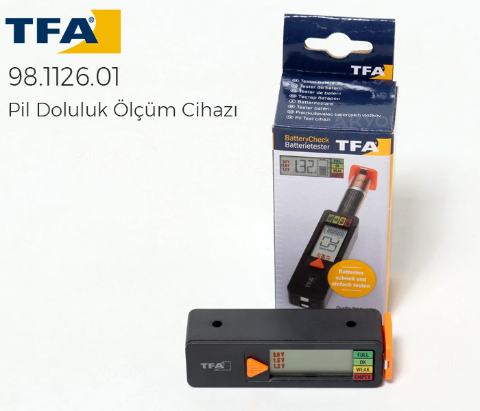 TFA pil test cihazı