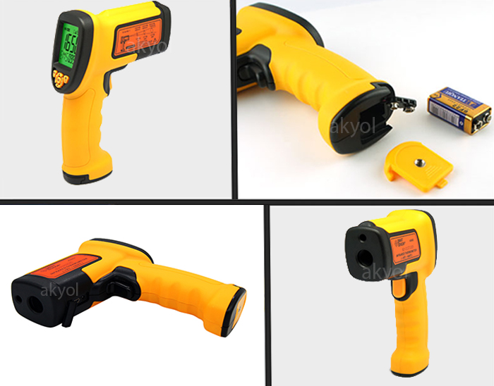 AS882 lazerli sıcaklık ölçer