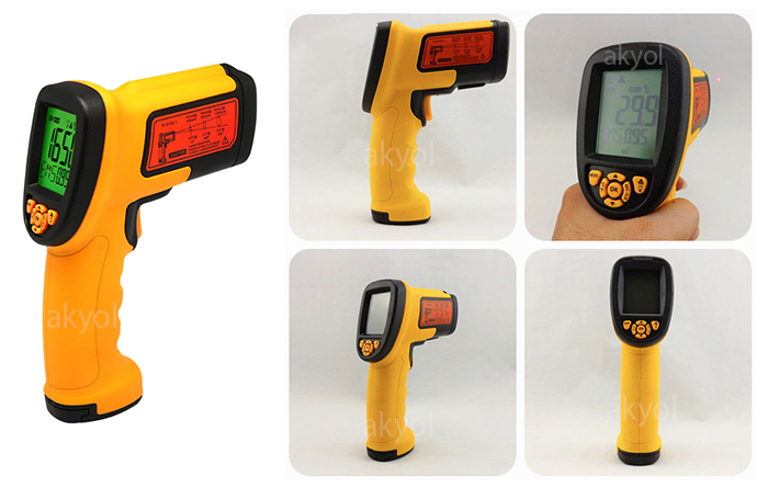 smart sensor AS882 kızılötesi lazerli sıcaklık ölçer