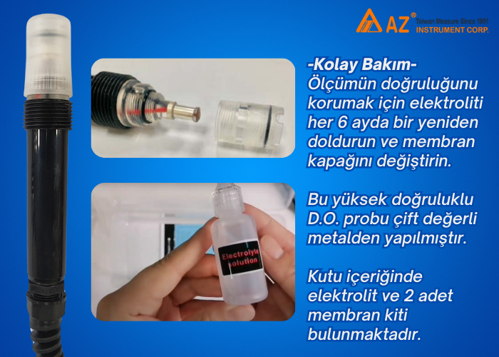 dijital çözünmüş oksijen ölçer