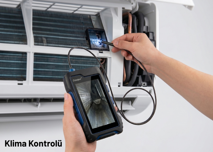 HD Videoskop İnceleme Kamerası ile Klima Kontrolü