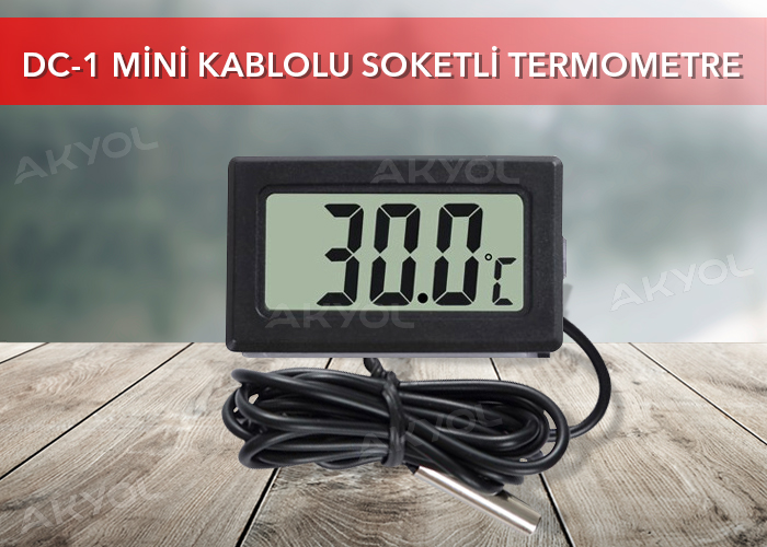 kablolu dijital termometre