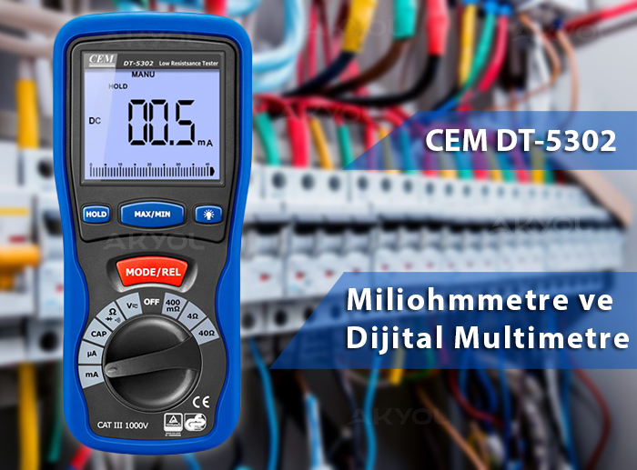 cem dt 5302 miliohmmetre