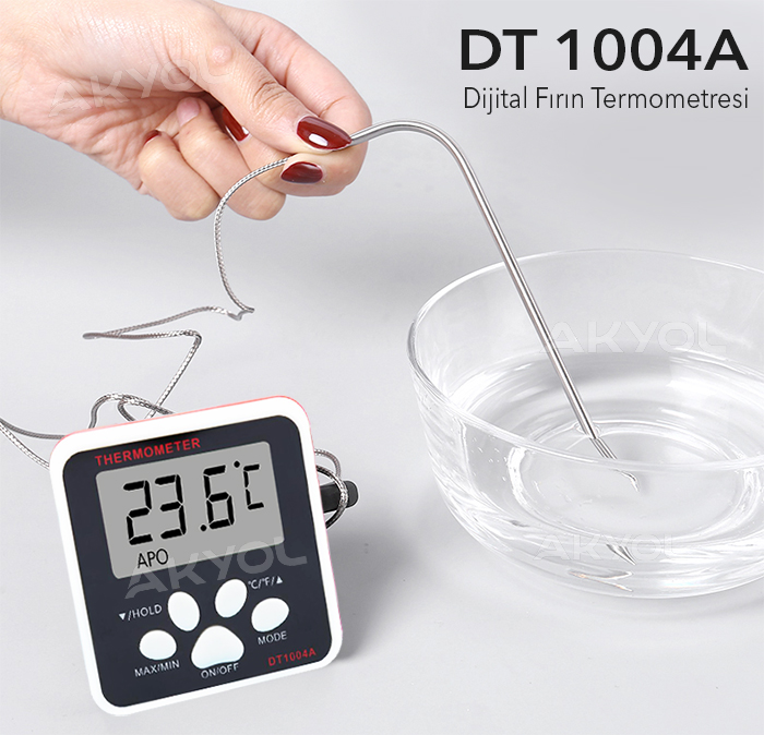 DT-1004A dijital fırın termometresi