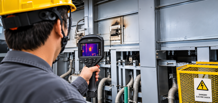 G61H endüstriyel termal kamera kullanımı