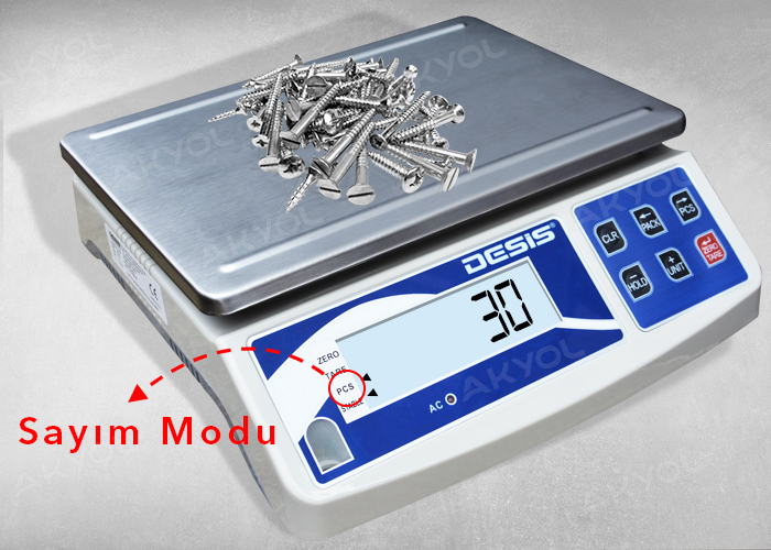 h2w elektronik terazi 6kg