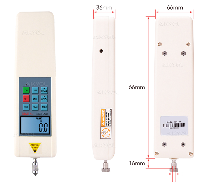 HF500 kuvvet ölçer