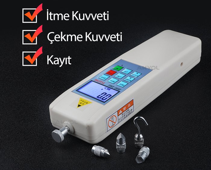 HF500 kuvvet ölçer