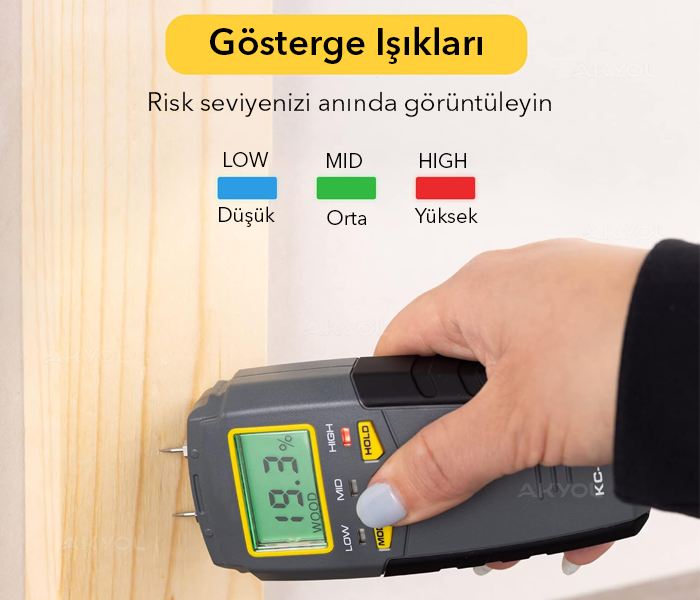 ahşap nem ölçüm cihazı