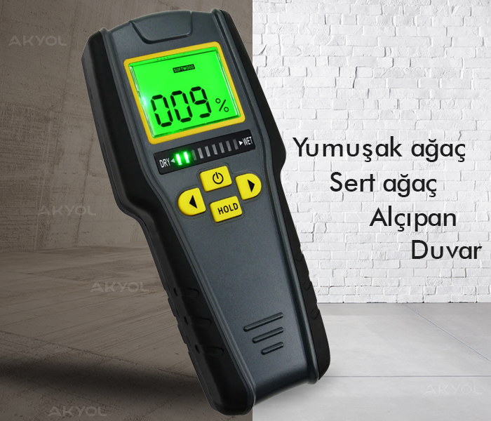 ahşap ve beton nem ölçer