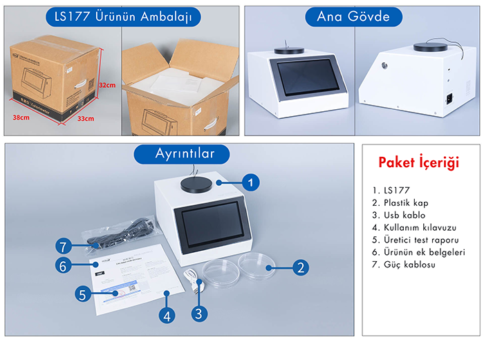 ls177 renk ölçer kutu