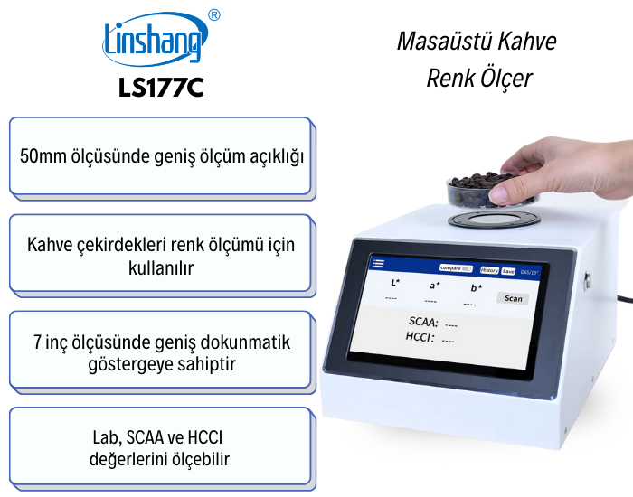 ls177c kahve renk ölçer özellikleri