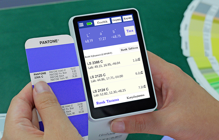 matbaa için profesyonel renk ölçer
