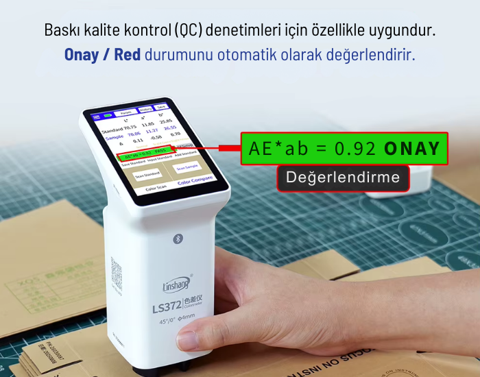 renk ölçer değerlendirme