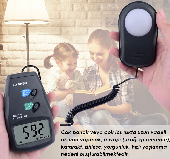 lüksmetre ölçer