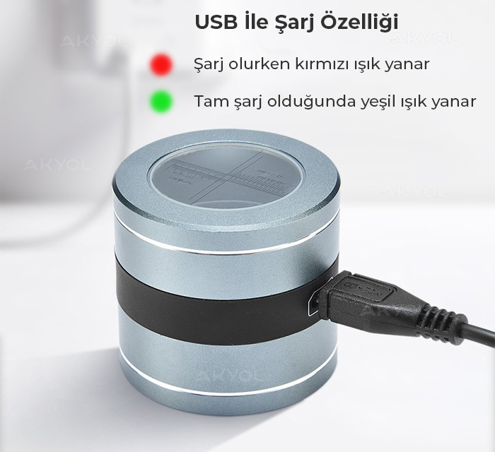 led ışıklı mini büyüteç modeli