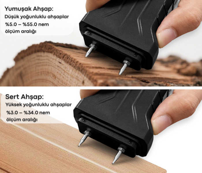 MTC - 3 Ahşap Nem Ölçümü
