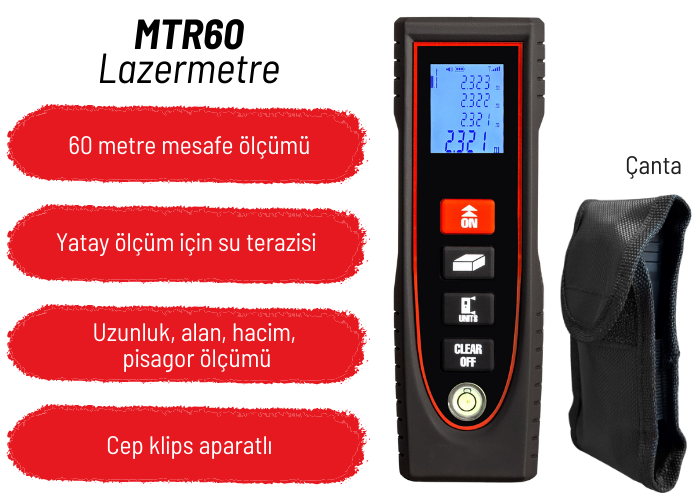 mtr60 lazermetre