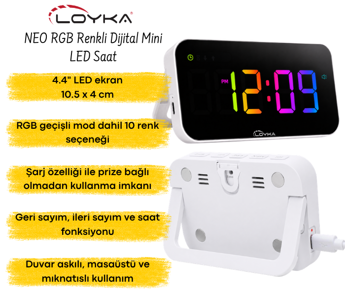 dijital RGB saat