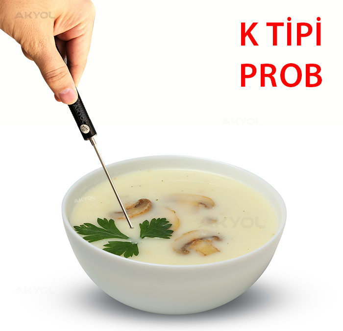 K Tipi sıcaklık ölçer prob