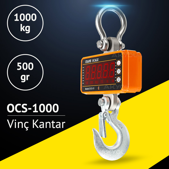 ocs1000 vinç kantar